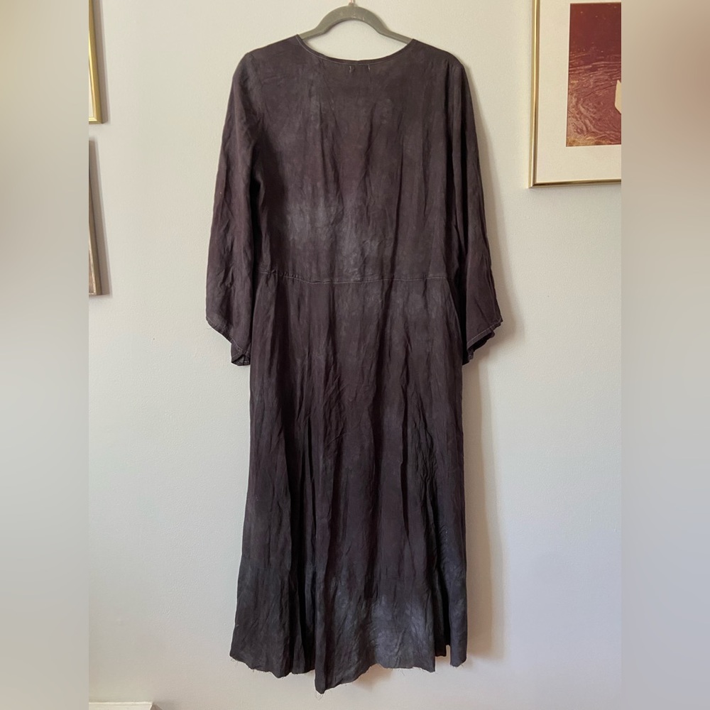 Boho Tie Dye Oversized Midi/Maxi Tunic Dress - Picture 2 of 5